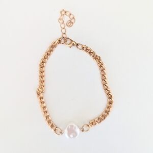 Vintage Baroque Pearl Bracelet